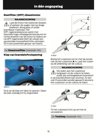 2012-2014 Ford C-Max Owner's Manual | Dutch