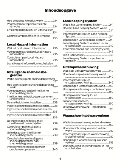 2024 Ford Explorer Owner's Manual | Dutch