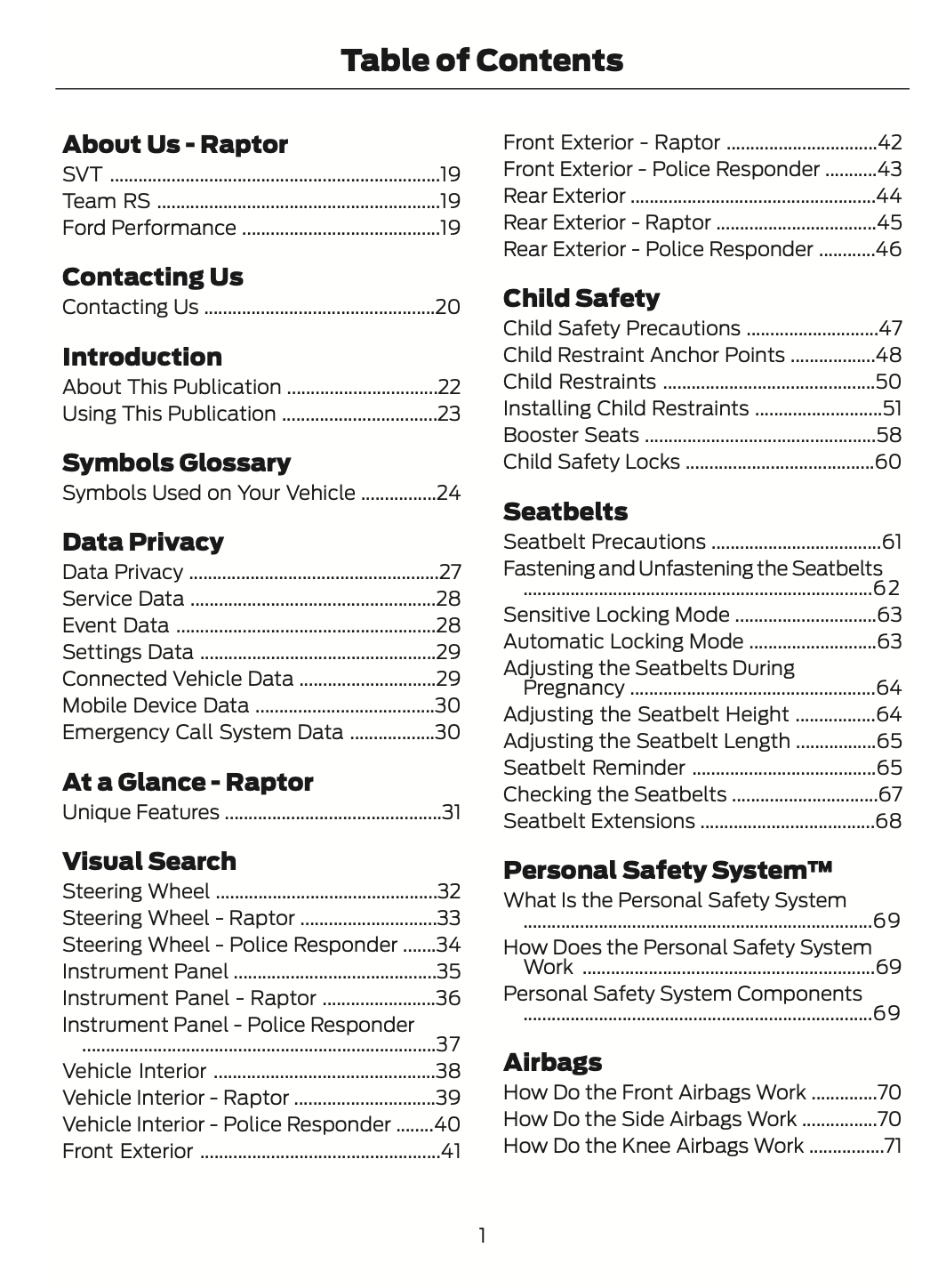 2022 Ford F-150 Owner's Manual | English