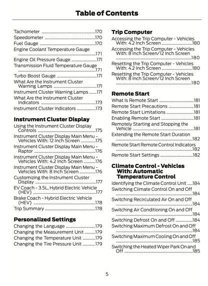 2023 Ford F-150 Owner's Manual | English