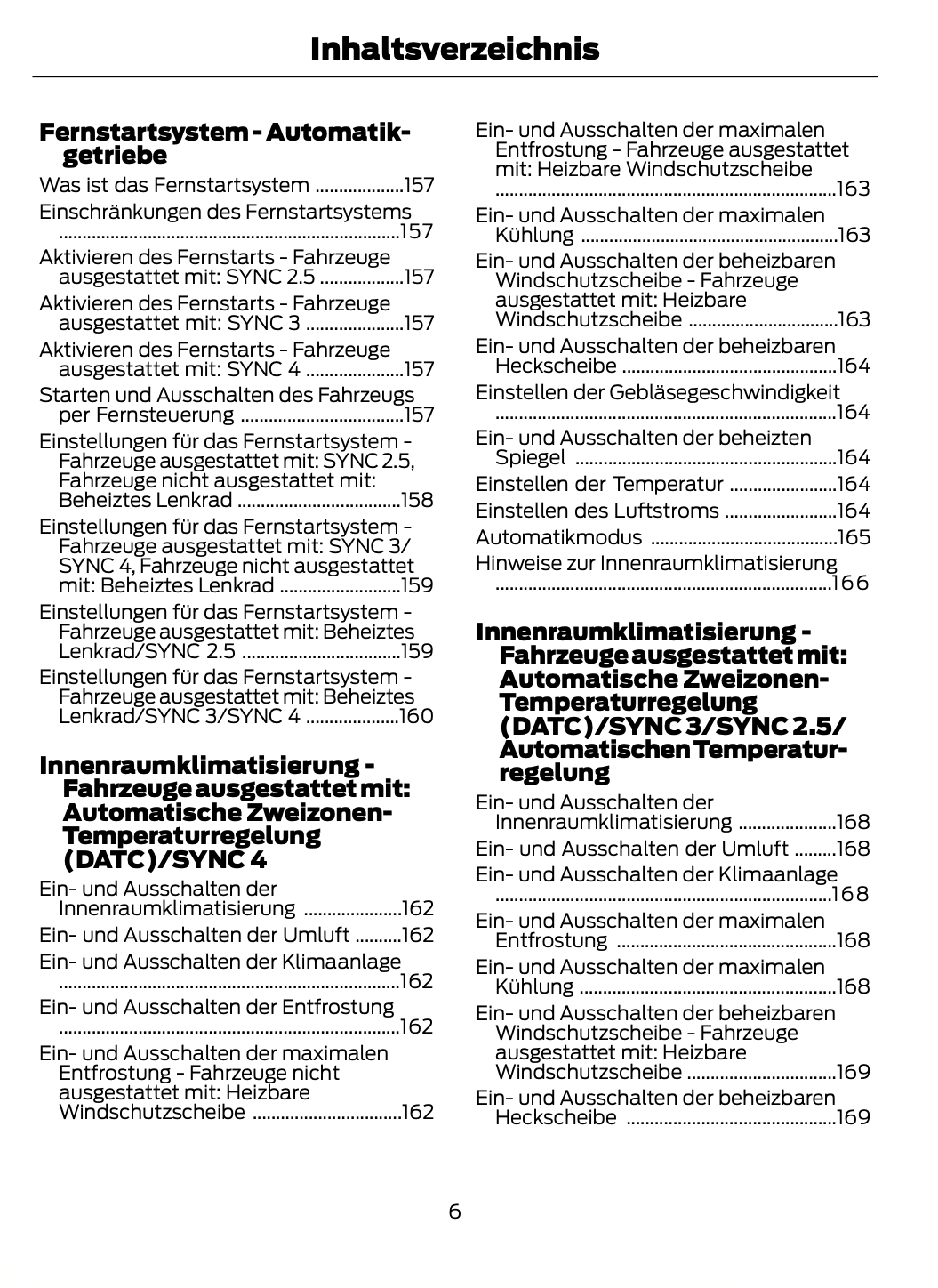 2023-2024 Ford Focus Bedienungsanleitung | Deutsch