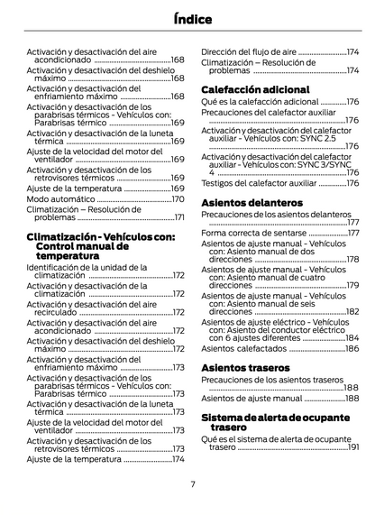 2023-2024 Ford Focus Owner's Manual | Spanish