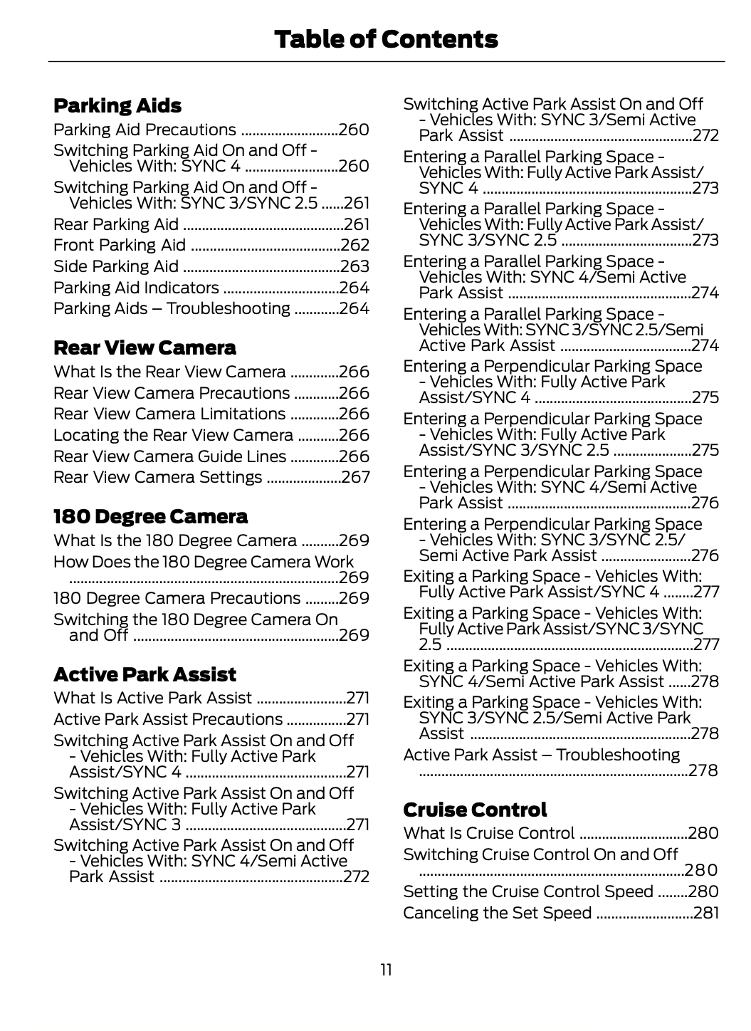 2023-2024 Ford Focus Owner's Manual | English