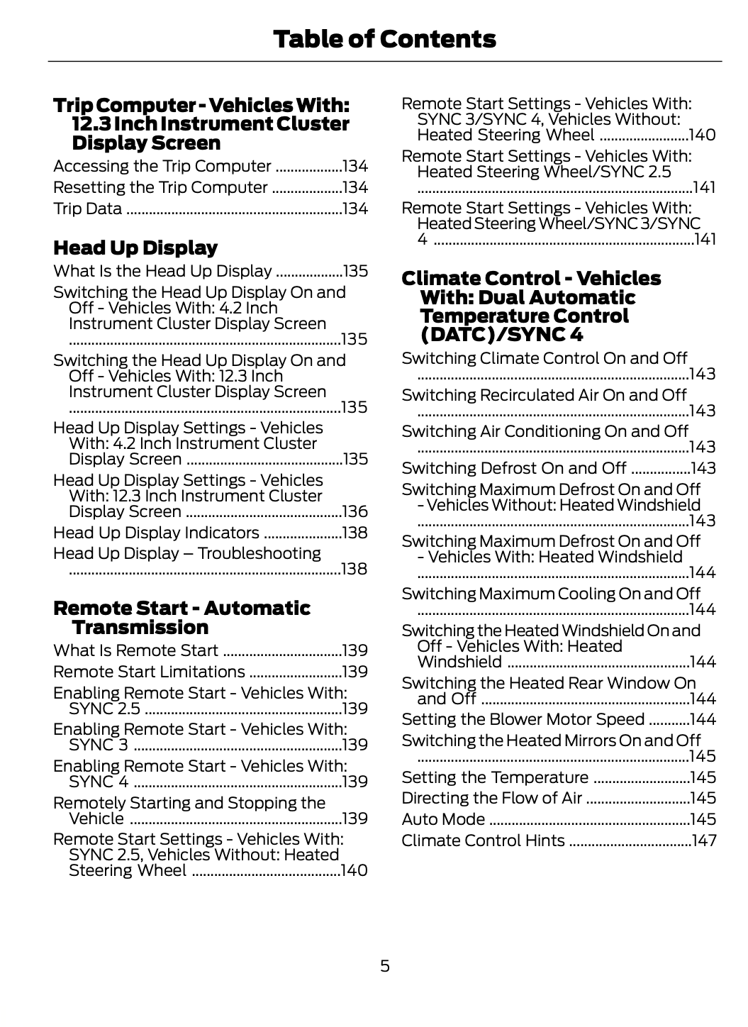 2023-2024 Ford Focus Bedienungsanleitung | Englisch