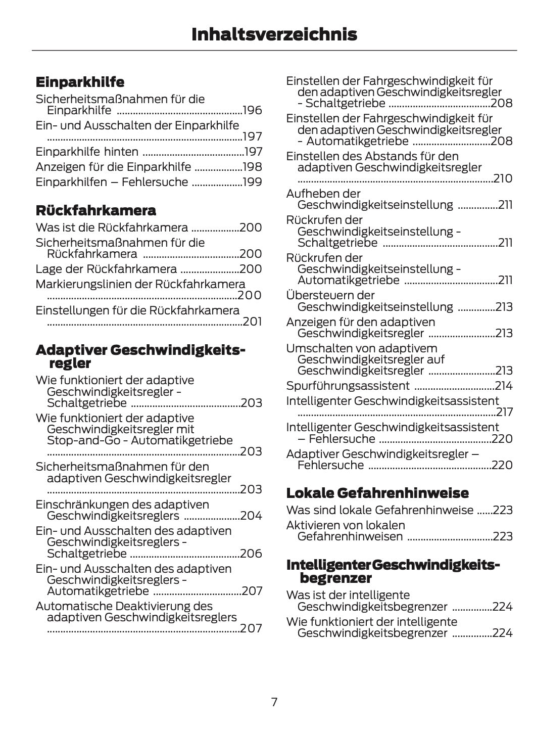 2024-2025 Ford Mustang Bedienungsanleitung | Deutsch
