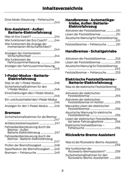 2026 Ford Puma Owner's Manual | German