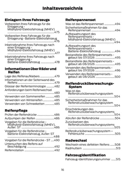 2026 Ford Puma Owner's Manual | German