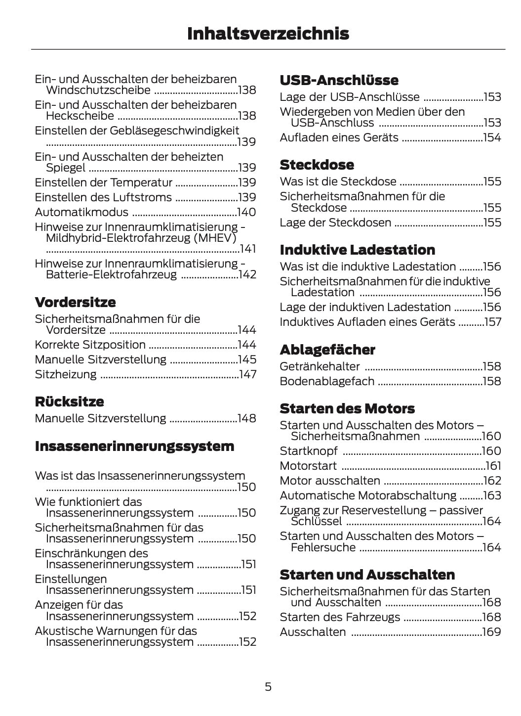 2026 Ford Puma Owner's Manual | German