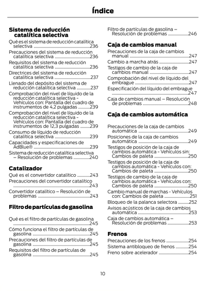 2023-2024 Ford Puma Owner's Manual | Spanish