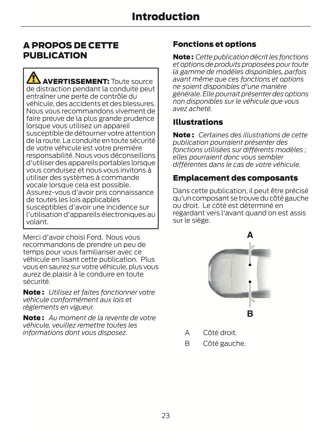 2023-2024 Ford Puma Owner's Manual | French