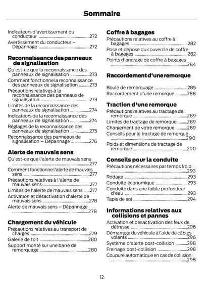 2024 Ford Puma Owner's Manual | French