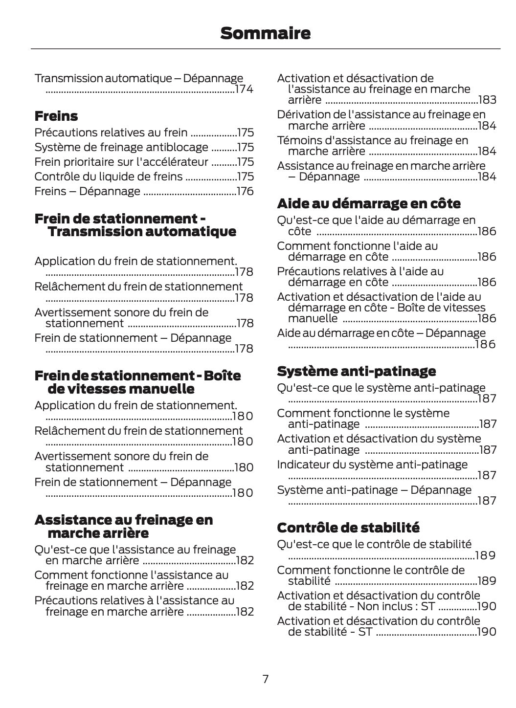 2024 Ford Puma Owner's Manual | French
