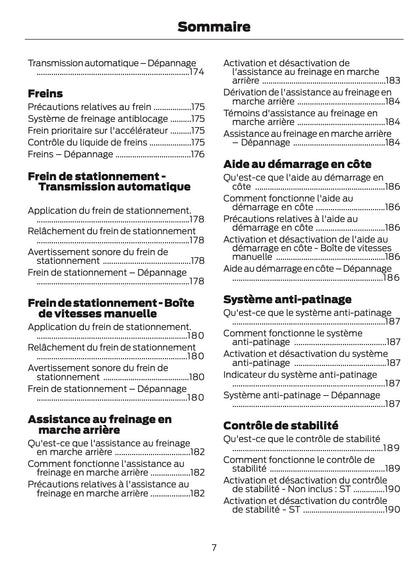 2024 Ford Puma Owner's Manual | French
