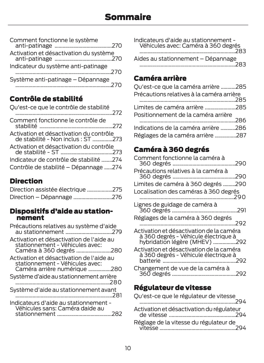 2026 Ford Puma Owner's Manual | French