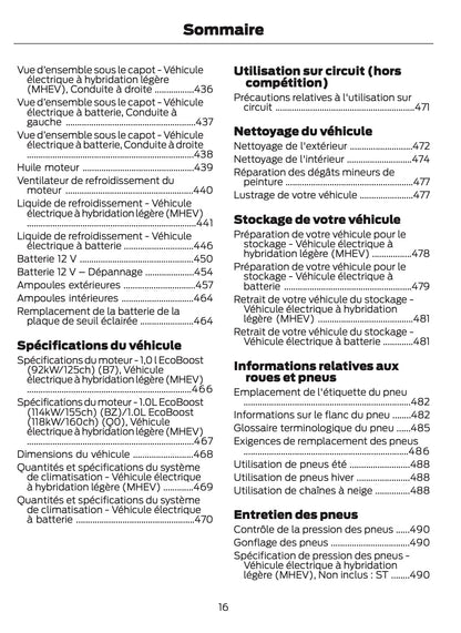 2026 Ford Puma Owner's Manual | French