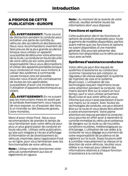 2026 Ford Puma Owner's Manual | French