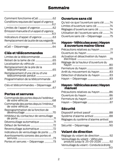 2026 Ford Puma Owner's Manual | French