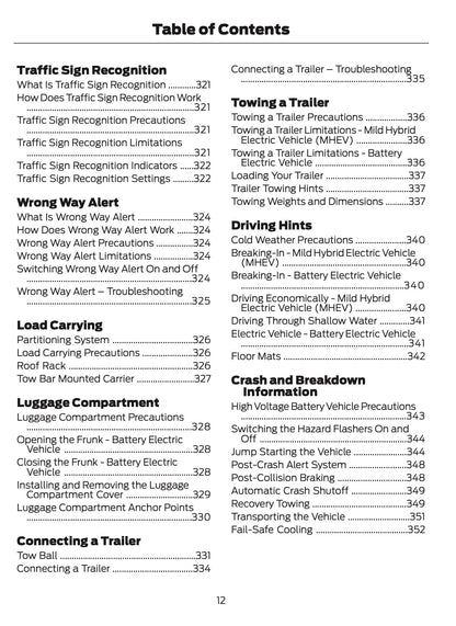 2026 Ford Puma Owner's Manual | English