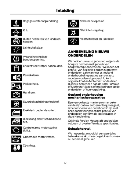 2021 Ford Puma Owner's Manual | Dutch