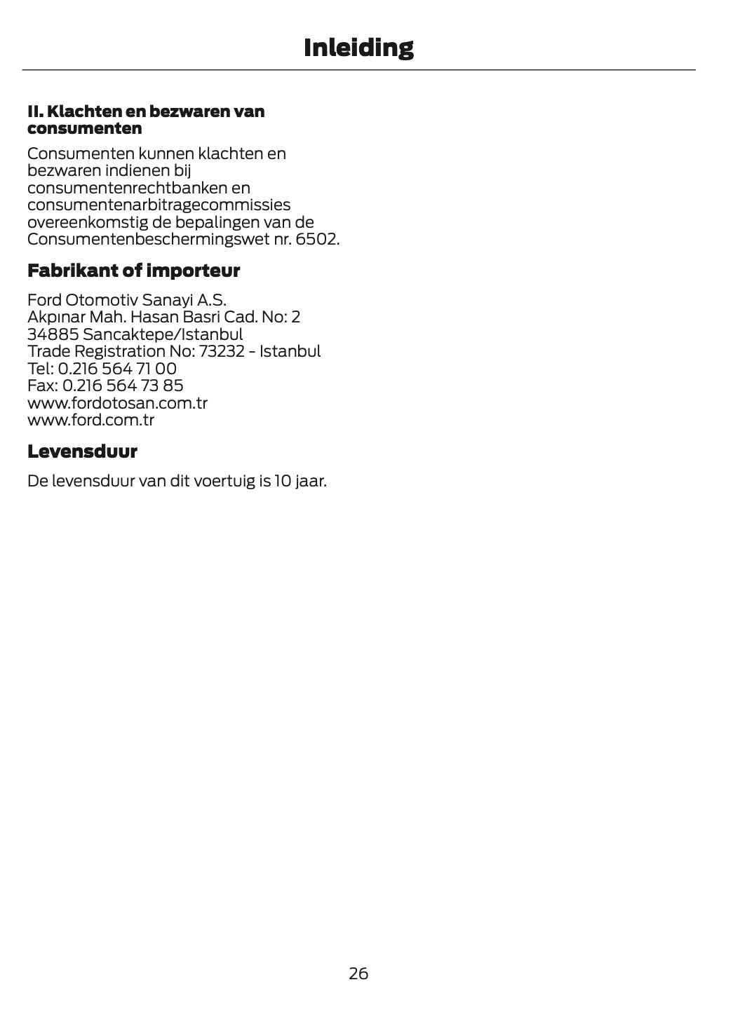 2026 Ford Puma Owner's Manual | Dutch