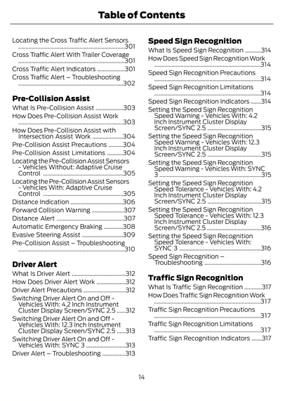 2023-2024 Ford Puma Owner's Manual | English