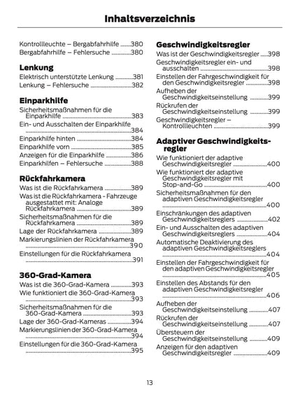 2025-2026 Ford Ranger Bedienungsanleitung | Deutsch
