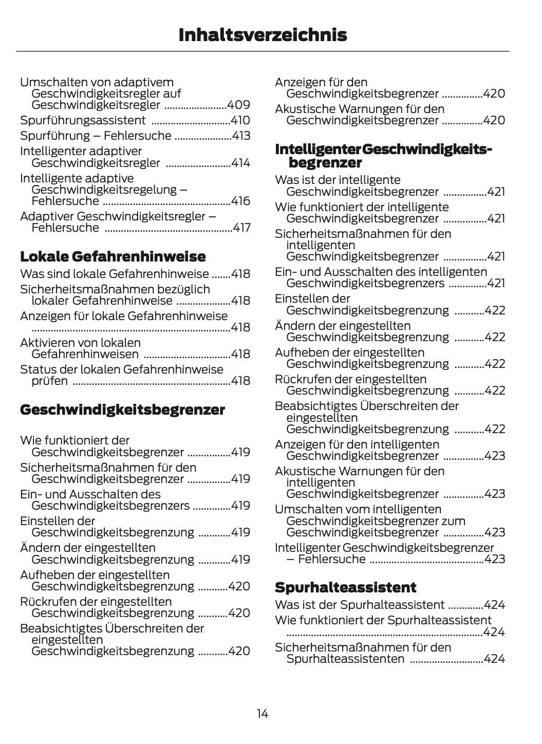 2025-2026 Ford Ranger Bedienungsanleitung | Deutsch