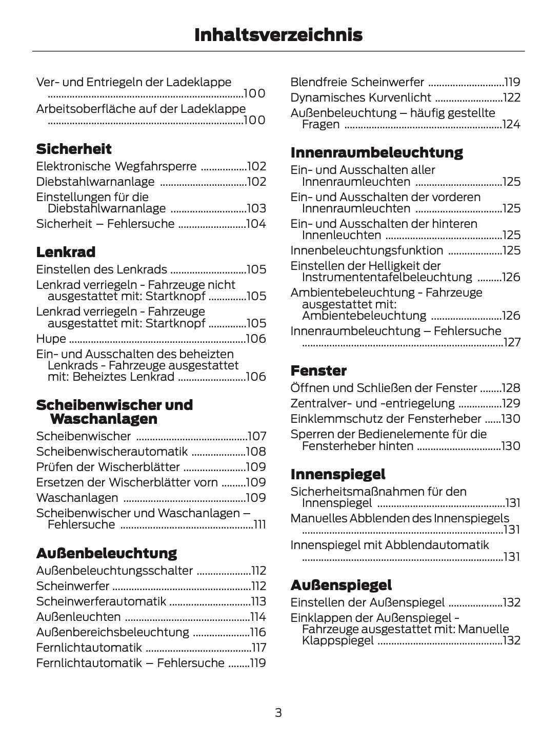 2025-2026 Ford Ranger Bedienungsanleitung | Deutsch