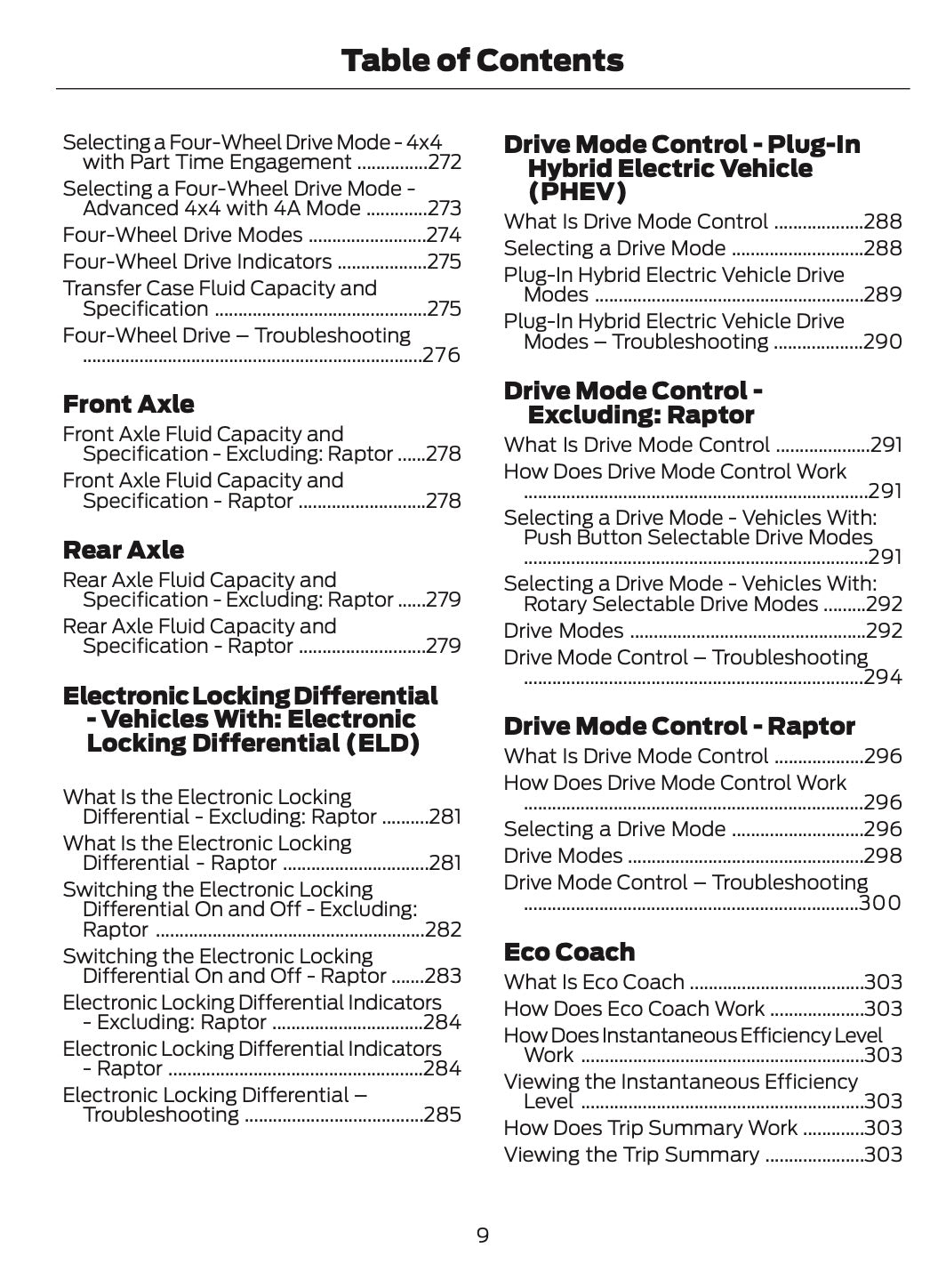 2025-2026 Ford Ranger Owner's Manual | English