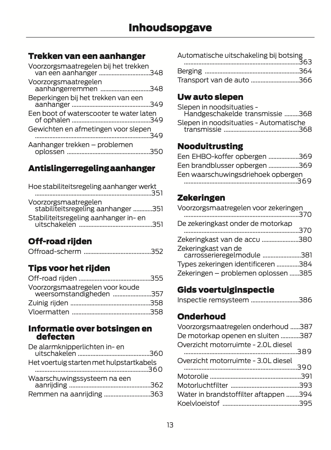 2022-2023 Ford Ranger Owner's Manual | Dutch