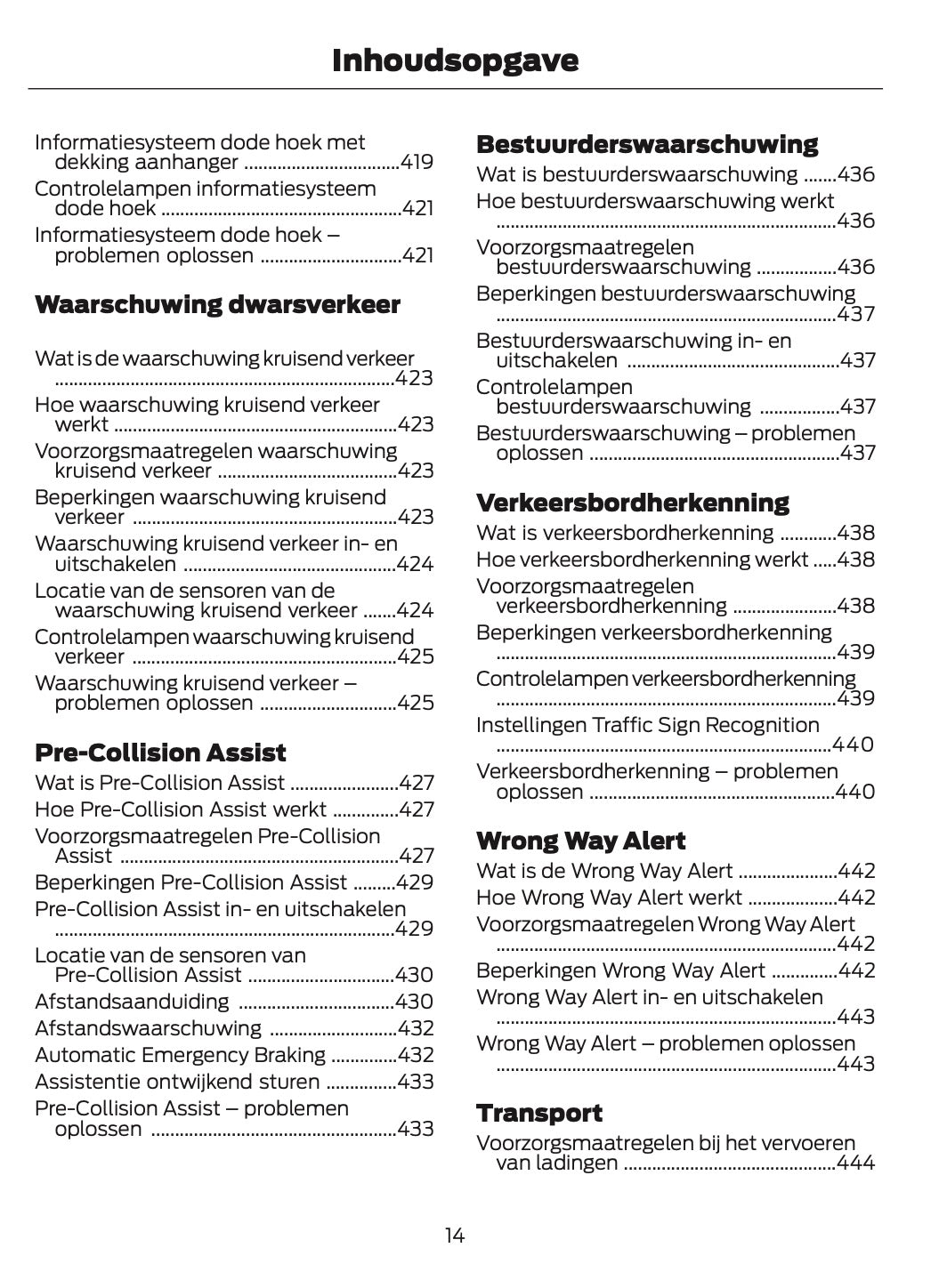 2025-2026 Ford Ranger Owner's Manual | Dutch