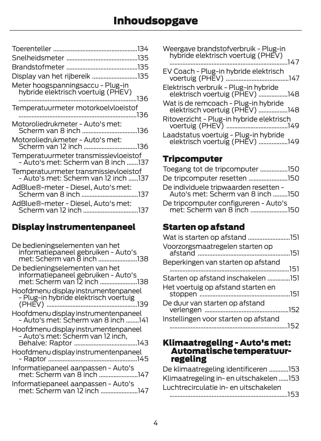 2025-2026 Ford Ranger Owner's Manual | Dutch