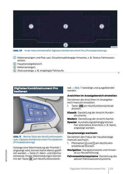 2024-2025 Ford Tourneo Connect/Transit Connect Bedienungsanleitung | Deutsch