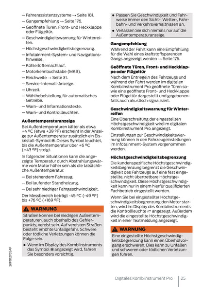 2024-2025 Ford Tourneo Connect/Transit Connect Bedienungsanleitung | Deutsch