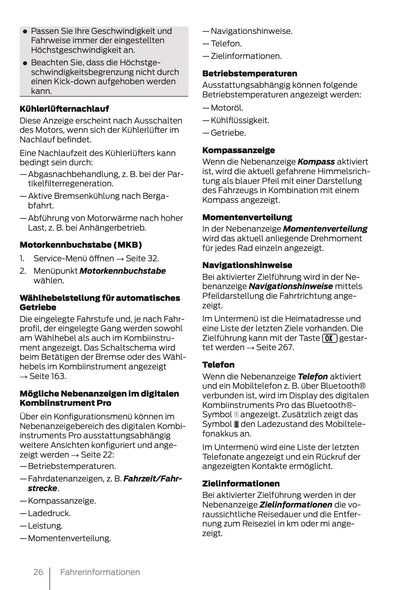 2024-2025 Ford Tourneo Connect/Transit Connect Bedienungsanleitung | Deutsch