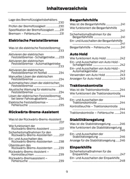 2023-2024 Ford Tourneo Custom/Transit Custom Bedienungsanleitung | Deutsch
