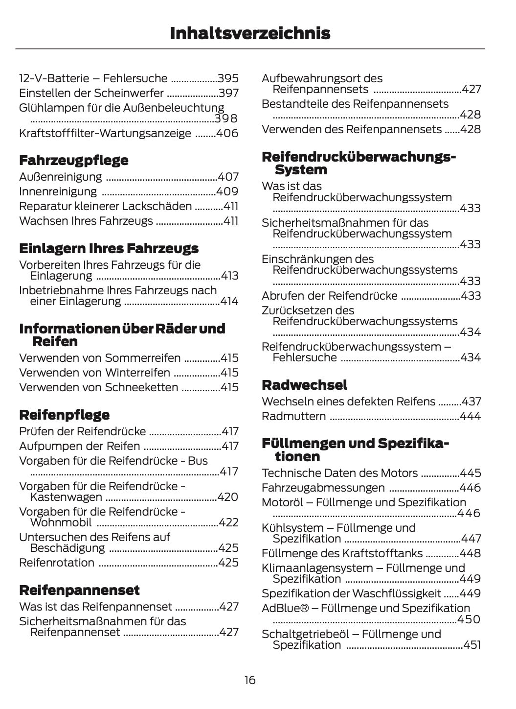 2023-2024 Ford Tourneo Custom/Transit Custom Bedienungsanleitung | Deutsch