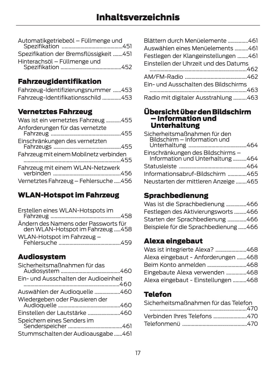 2023-2024 Ford Tourneo Custom/Transit Custom Bedienungsanleitung | Deutsch