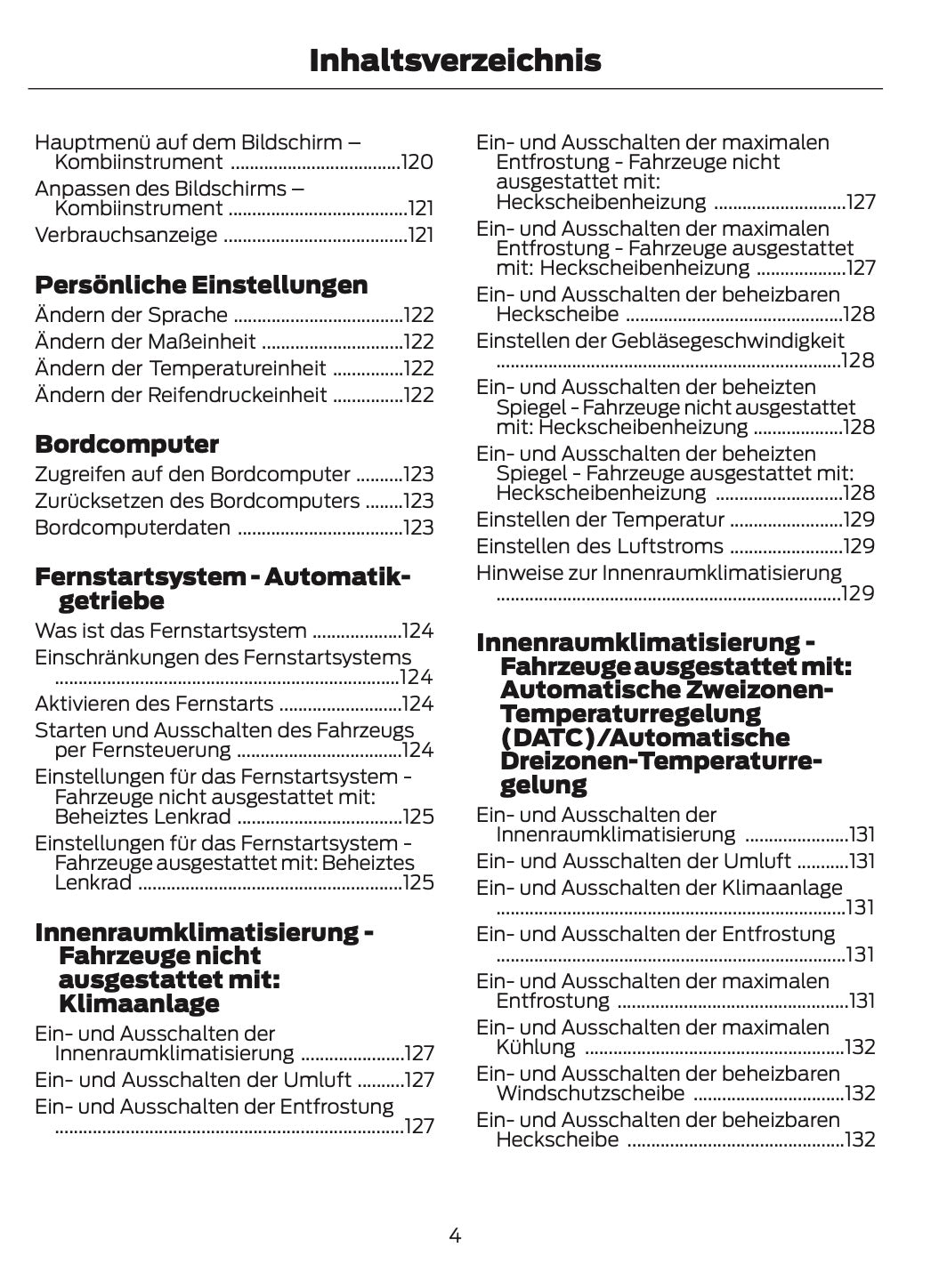 2023-2024 Ford Tourneo Custom/Transit Custom Bedienungsanleitung | Deutsch