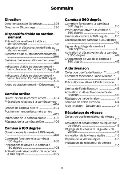2026 Ford Tourneo Custom/Transit Custom Owner's Manual | French