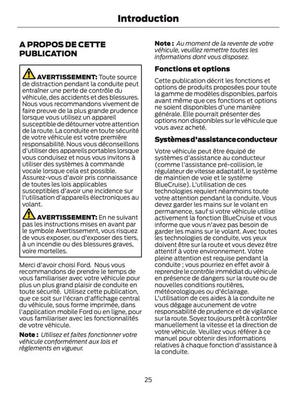 2026 Ford Tourneo Custom/Transit Custom Owner's Manual | French