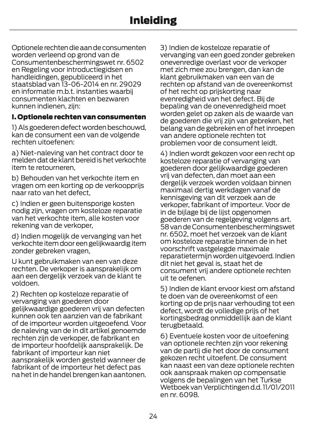 2026 Ford Transit Owner's Manual | Dutch