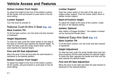 1998 Freightliner Business Class Trucks Owner's Manual | English