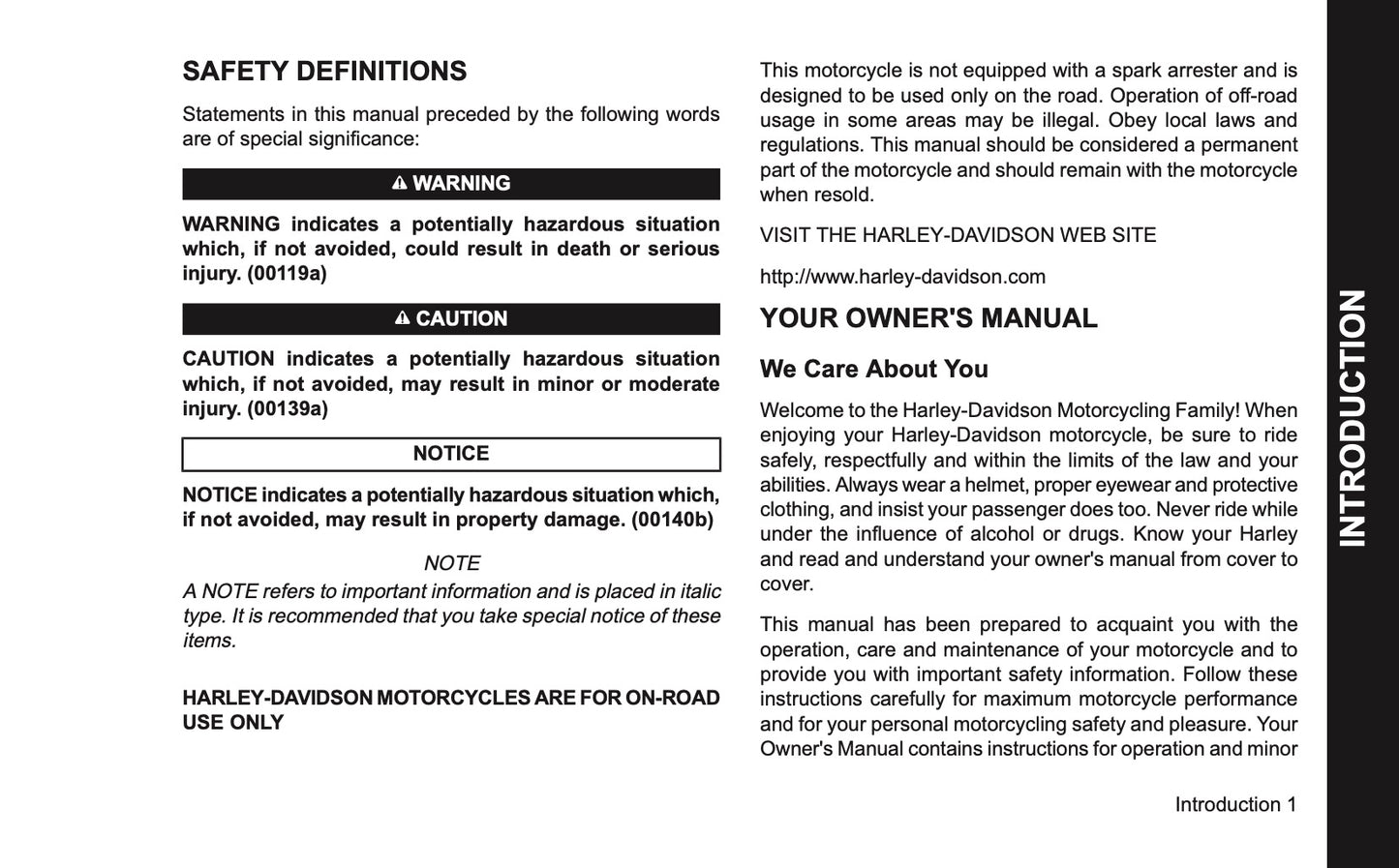 2005 Harley-Davidson FLHTCSE2 Owner's Manual | English US