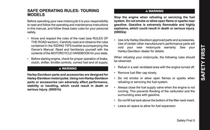 2005 Harley-Davidson FLHTCSE2 Owner's Manual | English US
