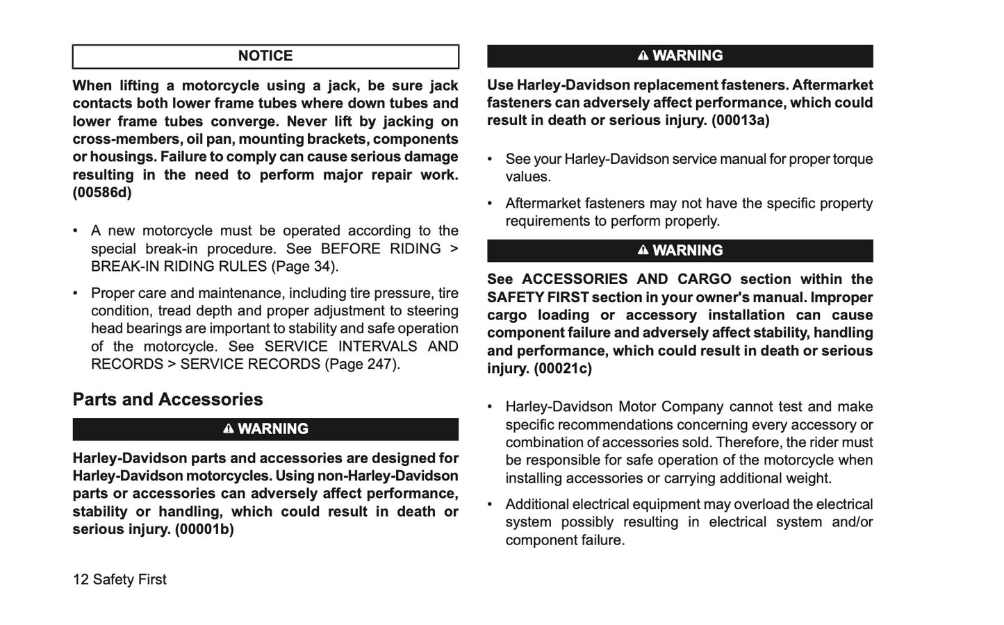 2025 Harley-Davidson FLTRXSE Owner's Manual | English US