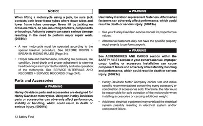 2025 Harley-Davidson FLTRXSE Owner's Manual | English US