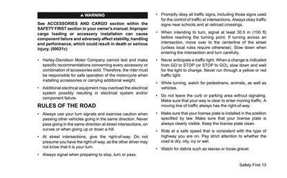 2022 Harley-Davidson Pan America Owner's Manual | English US