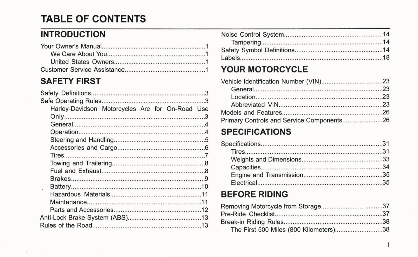 2022 Harley-Davidson Trike Owner's Manual | English