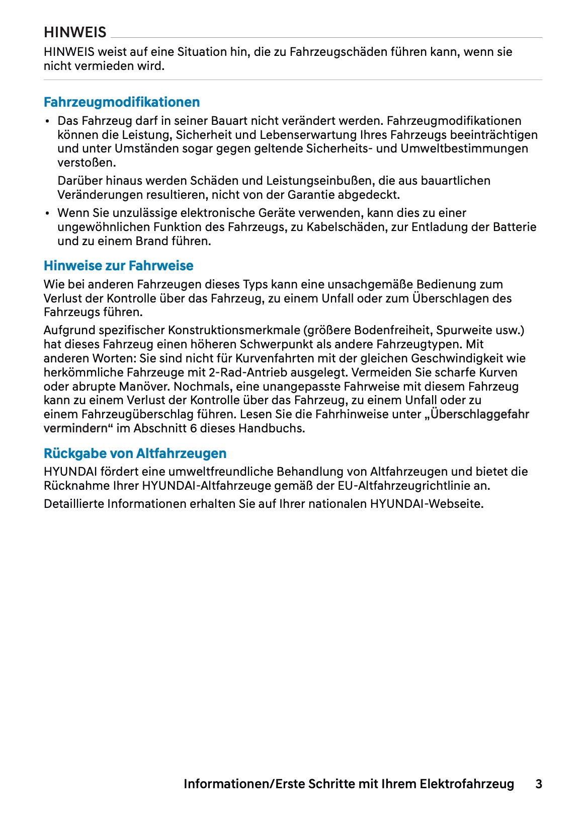 2026 Hyundai Inster Owner's Manual | German